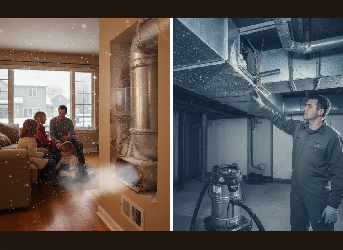 How Ohio Winters Affect Air Duct Performance in Blue Ash Homes