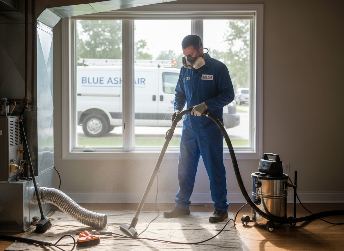 Air duct work by Swift Mend in Blue Ash, Ohio