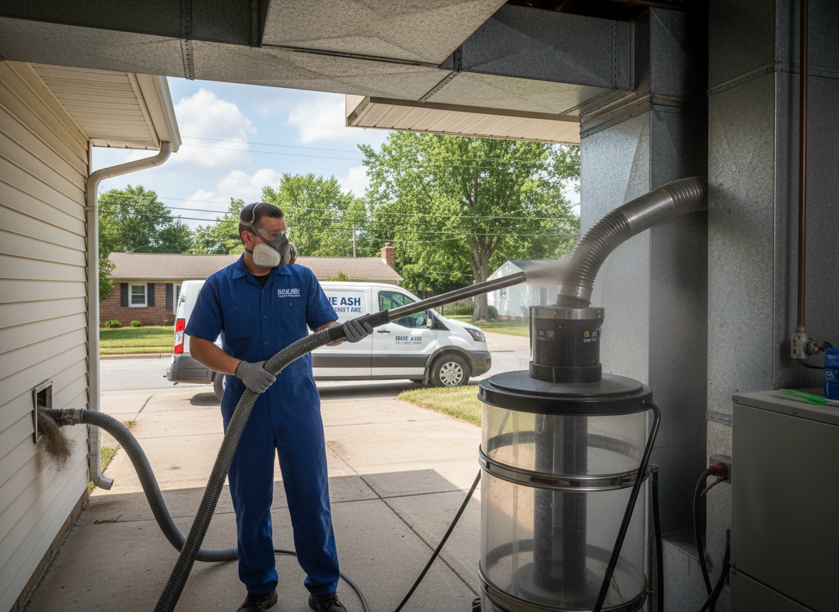 air duct and dryer vent cleaning in Blue Ash