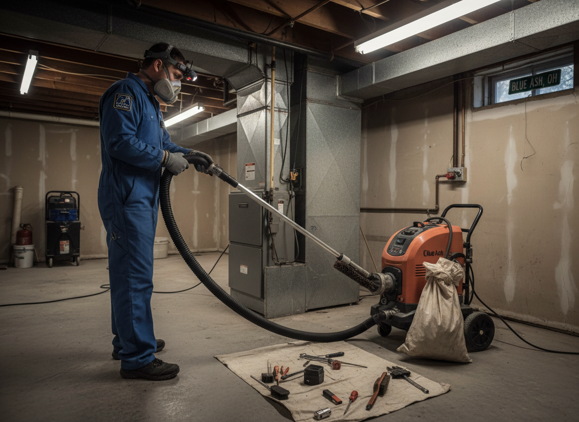 whole house air duct cleaning in Blue Ash